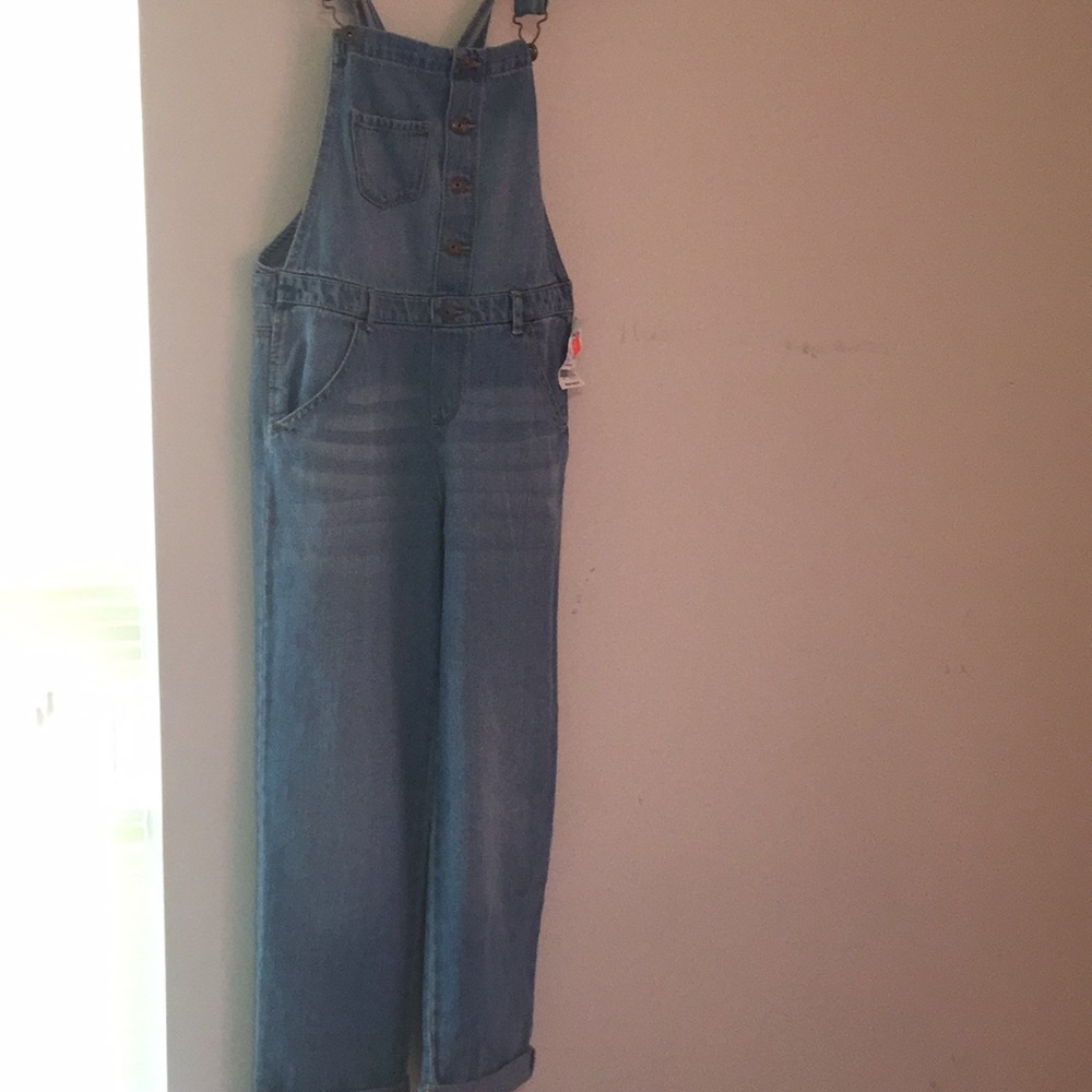 Oshkosh blue jean jumper size 12